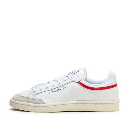 adidas Americana Low (Weiß / Rot)