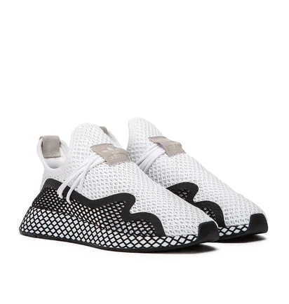 adidas Deerupt S (Weiß / Schwarz)