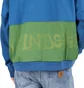 Brain Dead Sinister Screw Overlay Half Zip Fleece (Blau / Grün)
