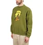 Brain Dead Mount Slime Crewneck (Oliv)