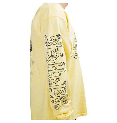 Brain Dead Leon's Girls Longsleeve (Gelb)