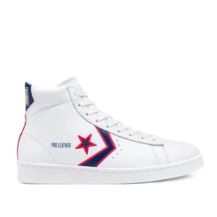Converse Pro Leather 'Pistons' (Weiß / Rot / Blau)