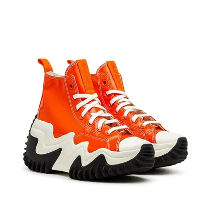 Converse Run Star Hi Motion (Orange / Schwarz / Weiß)