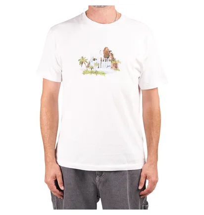 Dime Classic Waterfall T-Shirt (Weiß)