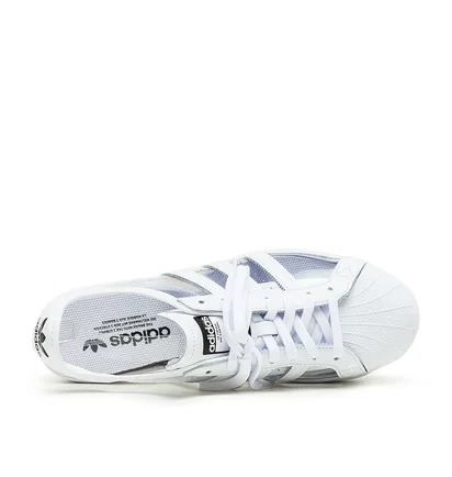 adidas Superstar (Transparent / Weiß)