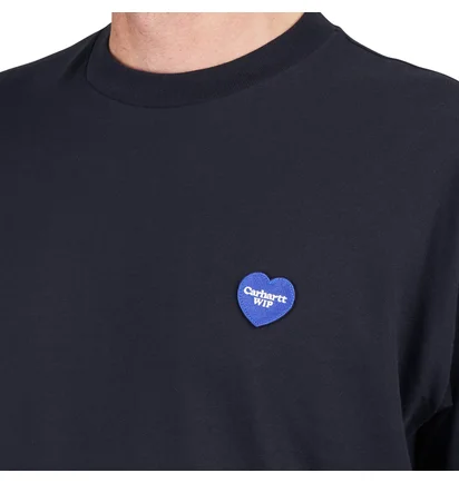 Carhartt WIP S/S Heart Patch T-Shirt (Navy)