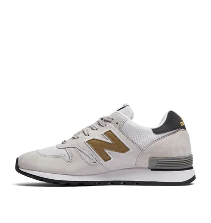 New Balance M670 OWG 'Made in England' (Weiß / Gold / Schwarz)