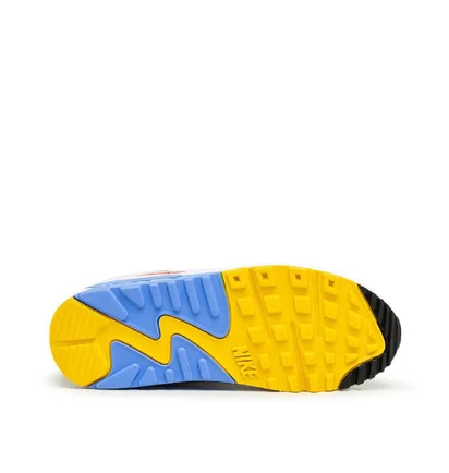 Nike WMNS Air Max 90 (Weiß / Blau / Gelb)