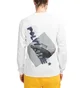 Polythene* Optics Jersey Longsleeve (Weiß / Blau)