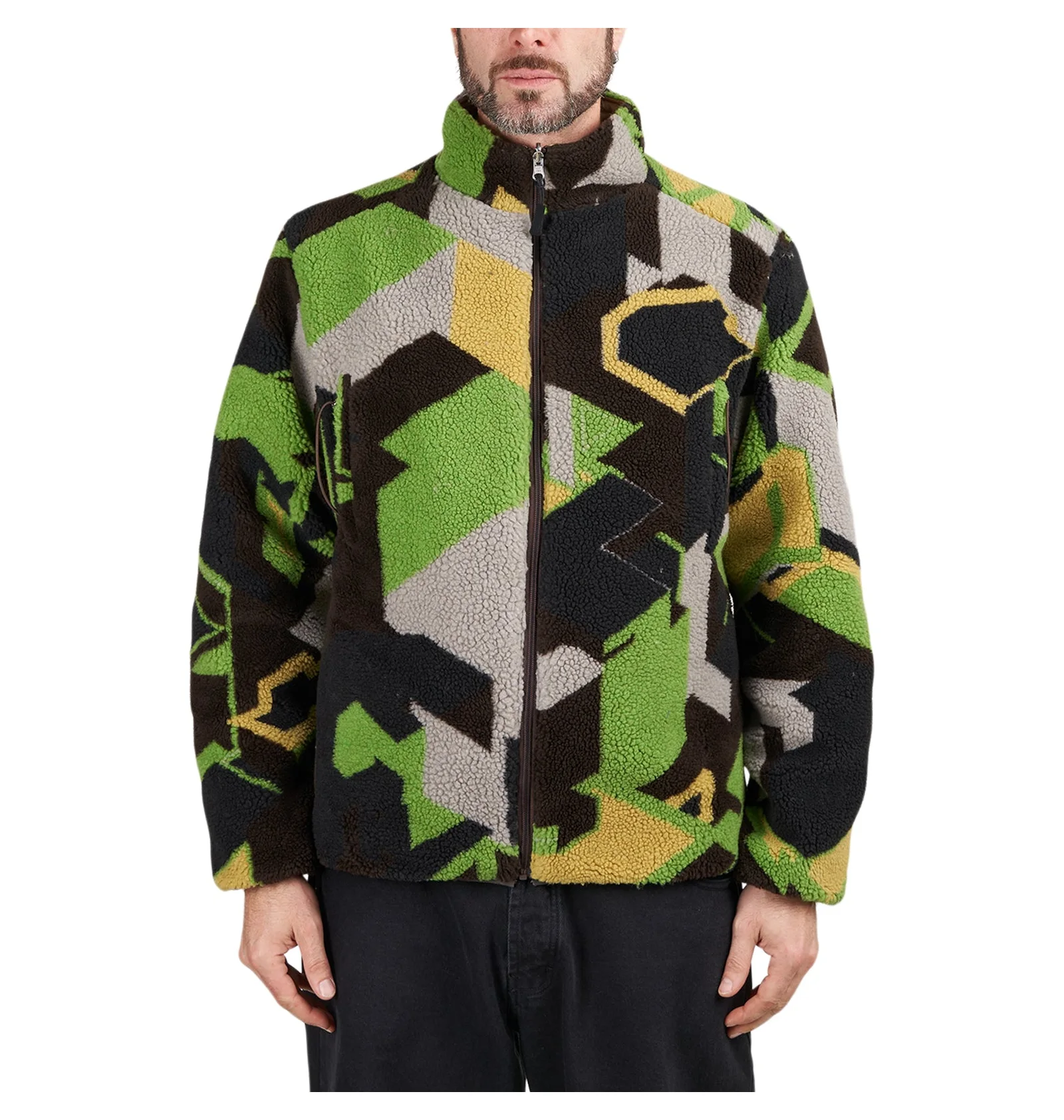 Pop Trading Company Adam Reversible Jacket (Multi) POPAW23_05-008