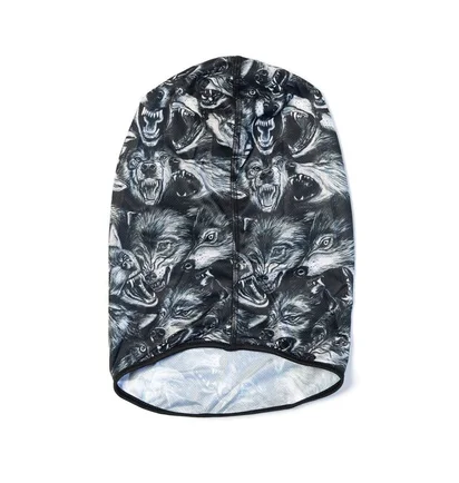 Raised by Wolves Wolf Pack Facemask (Schwarz)