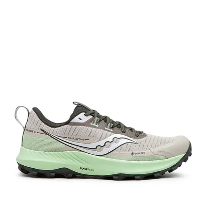 Saucony Peregrine 13 GTX (Grau / Grün)