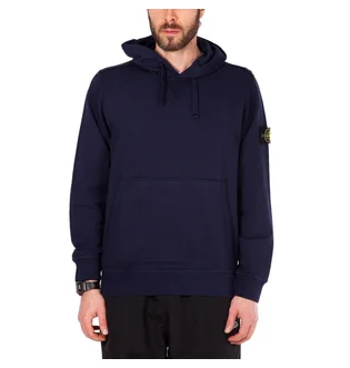 Stone Island Hooded Sweater (Dunkelblau)