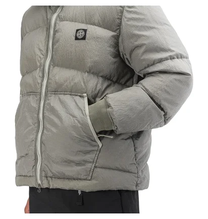 Stone Island Nylon Metal Watro Ripstop-TC Jacket (Grau)