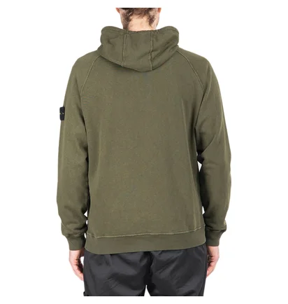 Stone Island Patch Hoodie (Khaki)