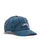 Stüssy Peached Smooth Stock Low Pro Cap (Blau)