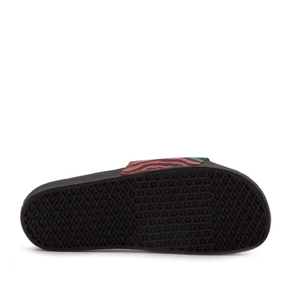 Vans x A Tribe Called Quest MN Slide-On 'ATCQ' Track (Schwarz)