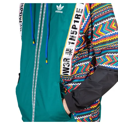 adidas x Pharrell Williams Solar Hu Shell Jacket (Grün)