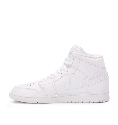 Air Jordan 1 MID 'Triple White' (Weiß)