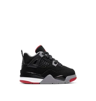 Air Jordan 4 Retro (TD) 'Black Cement' (Schwarz / Rot)