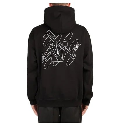 Carhartt WIP x Relevant Parties Hooded Rush Hour Sweatshirt (Schwarz / Weiß)