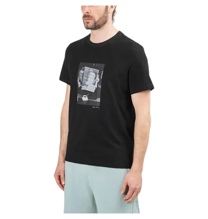 Chrystie NYC Quentin De Briey Photo T-Shirt (Schwarz)
