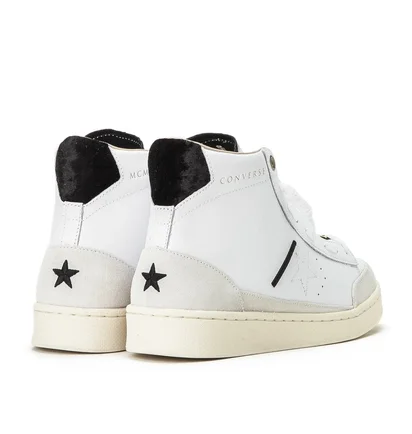 Converse x IBN Jasper Pro Leather Mid (Weiß)