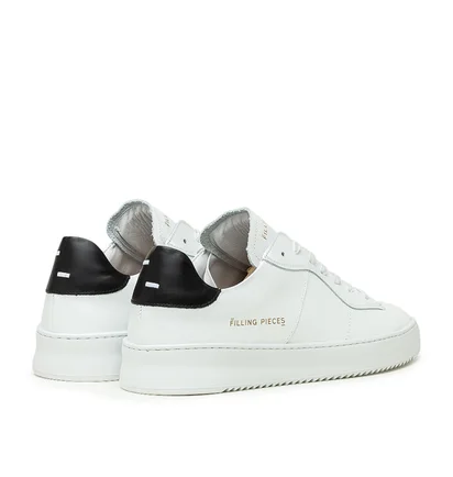 Filling Pieces Court Bianco (Weiß / Schwarz)
