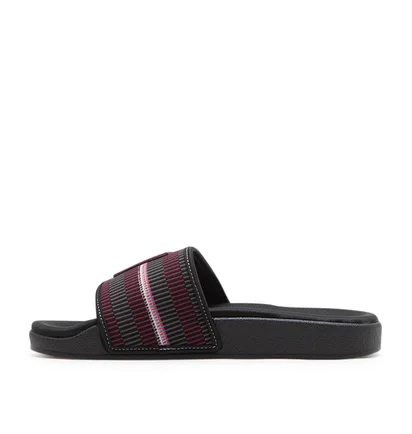 Adidas Adilette Patchwork (Schwarz / Lila)