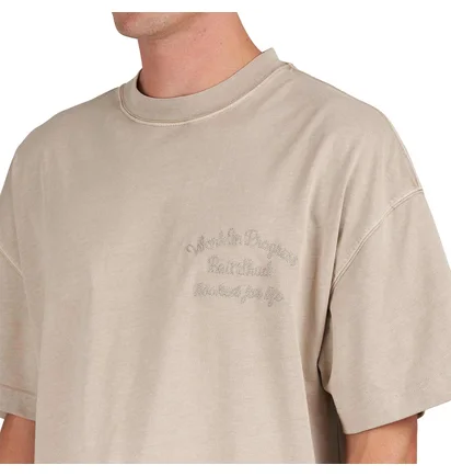 Carhartt WIP S/S Bait Shack T-Shirt (Beige)