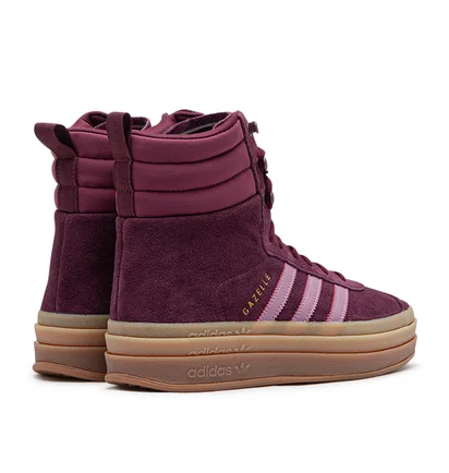 adidas WMNS Gazelle Boot (Weinrot / Gum)
