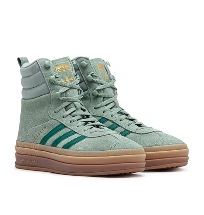 adidas WMNS Gazelle Boot (Grün / Gum)