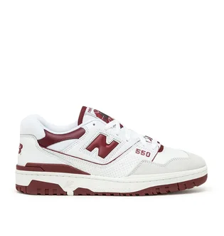 New Balance BB 550 LI (Weiß / Weinrot)