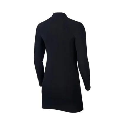 Nike WMNS Long-Sleeve Dress (Schwarz)