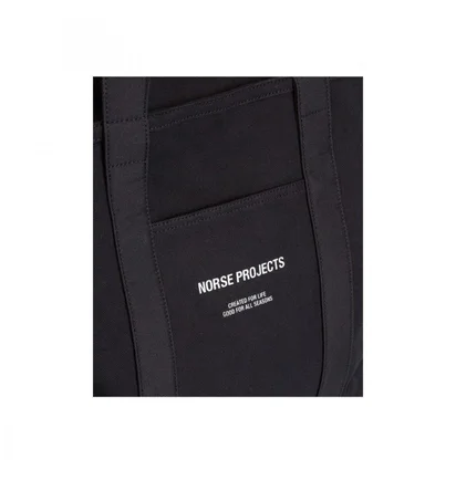 Norse Projects Stefan Canvas Bag (Schwarz)