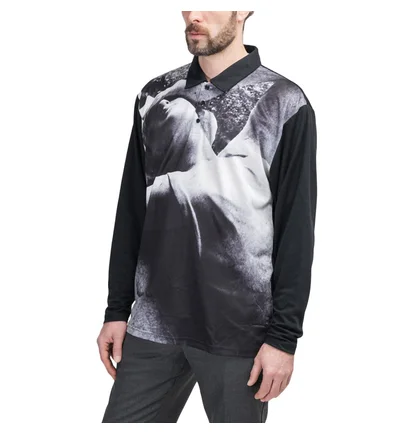Pleasures x Joy Division Apart Polo Shirt (Schwarz)