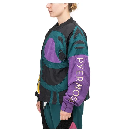 Reebok X Pyer Moss Sankofa Bomber (Schwarz / Teal / Lila)