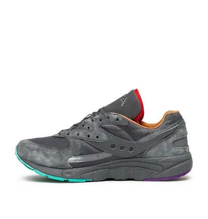 Saucony x Raised By Wolves Aya Asphalt Jungle (Grau)