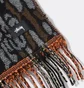 Stüssy Tree Bark Wool Scarf (Braun / Orange)