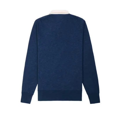Aimé Leon Dore Slub Jersey Rugby Shirt (Navy)