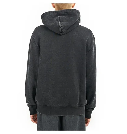 Carhartt WIP Hooded Mosby Script Sweatshirt (Schwarz)