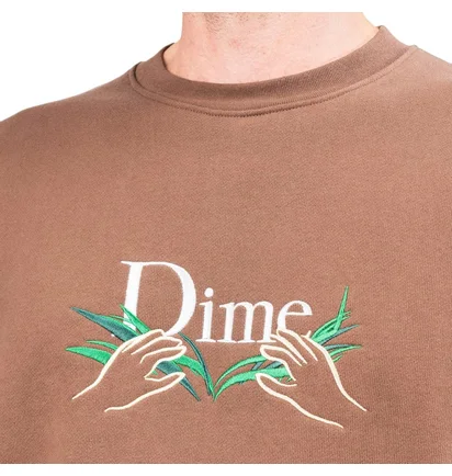 Dime Classic Grass Crewneck (Braun)
