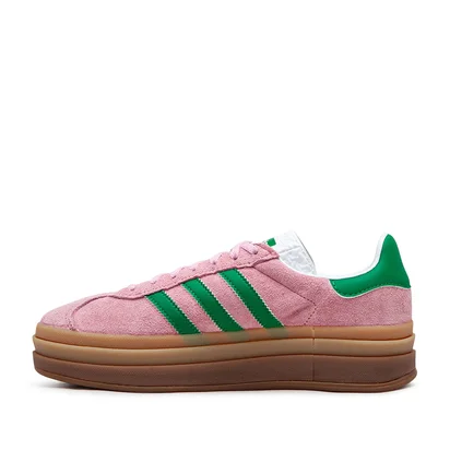 adidas WMNS Gazelle Bold (Rosa / Grün / Gum)