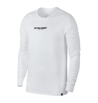 Nike Air Jordan AJ 3 CNXN 3 Longsleeve Shirt (Weiß / Schwarz)