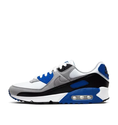 Nike Air Max 90 (Weiß / Grau / Blau)