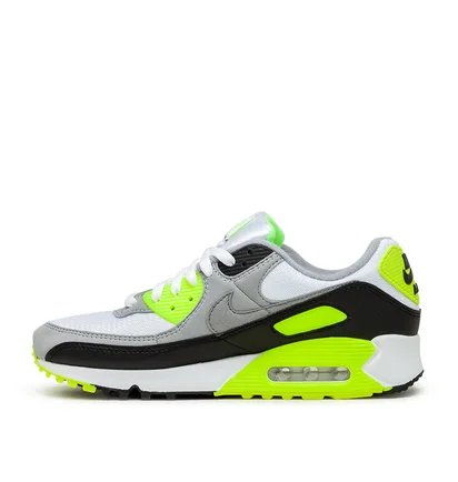 Nike Air Max 90 (Weiß / Neon Gelb)