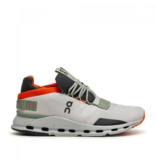On Cloudnova (Weiß / Grau / Orange)