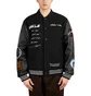 Pleasures x Unkle Mowax Varsity (Schwarz / Weiß)
