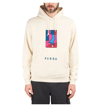 Parra Medicated Hooded Sweatshirt (Beige)