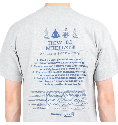 Powers Supply Meditation SS Tee (Grau)
